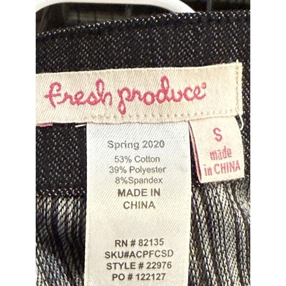 Fresh Produce Soft Stretch Capri Jeans Size Small.26x20 - Picture 3 of 3